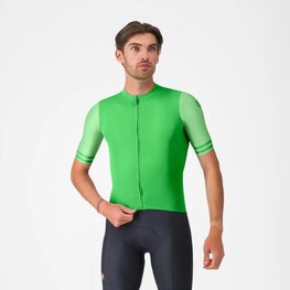 CASTELLI Kolesarski dres s kratkimi rokavi - PROLOGO LITE 2 - zelena