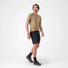 CASTELLI Kolesarski dres s kratkimi rokavi - UNLIMITED PRO 2 - bež