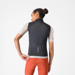 CASTELLI Kolesarski brezrokavnik - ESPRESSO 2 W - črna