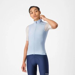 CASTELLI Kolesarski brezrokavnik - ESPRESSO 2 W - modra