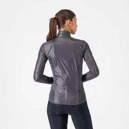 CASTELLI Kolesarska  vetru odporna jakna - ARIA SHELL 2 W - siva