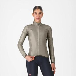 CASTELLI Kolesarska  vetru odporna jakna - ARIA SHELL 2 W - bež