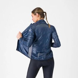 CASTELLI Kolesarska  vetru odporna jakna - ARIA SHELL 2 W - modra