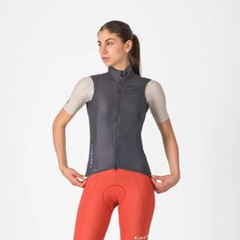 CASTELLI Kolesarski brezrokavnik - ARIA 2 W - siva