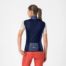 CASTELLI Kolesarski brezrokavnik - ARIA 2 W - modra