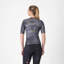 CASTELLI Kolesarski dres s kratkimi rokavi - RACE 8S W - siva