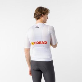 CASTELLI Kolesarski dres s kratkimi rokavi - GIRO109 RACE 8S - bela