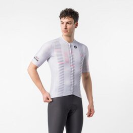 CASTELLI Kolesarski dres s kratkimi rokavi - GIRO109 MILAN - srebrna