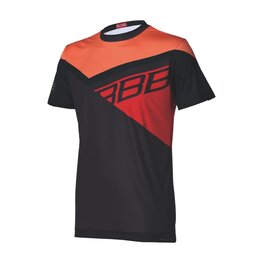 BBB Kolesarski dres s kratkimi rokavi - GRAVITY - oranžna/rdeča/črna