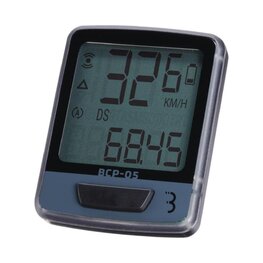 BBB kolesarski računalnik - DASHBOARD - siva/črna