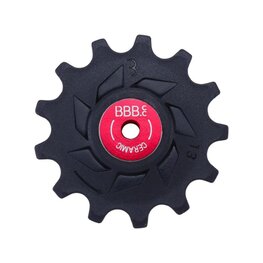 BBB jermenice menjalnika - ROLLERBOYS CERAMIC 13T - rdeča/črna