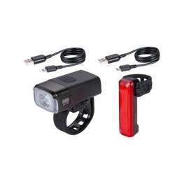 BBB komplet luči - NANOSTRIKE 600 COMBO - črna