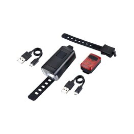 BBB komplet luči - STUD 50 COMBO - črna