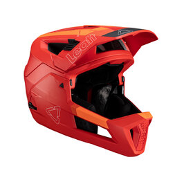 LEATT Kolesarska čelada - MTB ENDURO 4.0 - rdeča