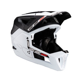 LEATT Kolesarska čelada - MTB ENDURO 4.0 - bela/črna