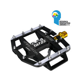 TATZE pedale - TWO-FACE TITAN - črna