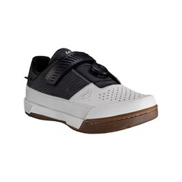 LEATT Kolesarski čevlji - PROCLIP 5.0 - bela/črna