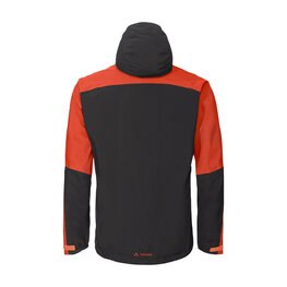 VAUDE nepremočljiva jakna - MOAB RAIN  - rdeča/črna