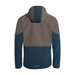 VAUDE Kolesarska  vetru odporna jakna - QIMSA SOFTSHELL - rjava/modra