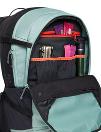 VAUDE nahrbtnik - BIKE ALPIN PRO 23+5 - črna/turkizna