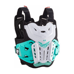 LEATT ščitnik za hrbet in prsni koš - CHEST PROTECTOR 4.5 WOMEN - črna/bela/zelena