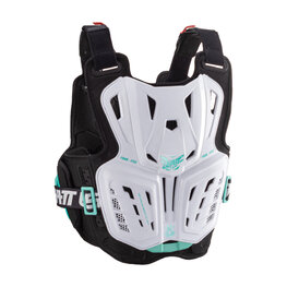 LEATT ščitnik za hrbet in prsni koš - CHEST PROTECTOR 4.5 WOMEN - črna/bela/zelena