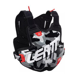 LEATT ščitnik za hrbet in prsni koš - CHEST PROTECTOR 1.5 TORQUE - črna/bela/rdeča