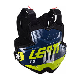 LEATT ščitnik za hrbet in prsni koš - CHEST PROTECTOR 1.5 TORQUE - črna/modra/rumena