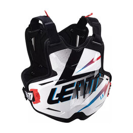 LEATT ščitnik za hrbet in prsni koš - CHEST PROTECTOR 1.5 TORQUE - črna/bela