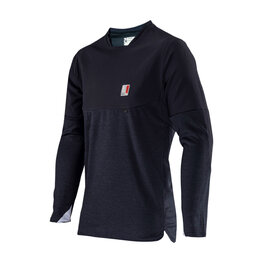 LEATT Kolesarski dres z dolgimi rokavi poletni - MTB ALL MOUNTAIN 5.0 - črna