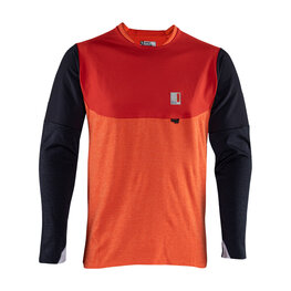 LEATT Kolesarski dres z dolgimi rokavi poletni - MTB ALL MOUNTAIN 5.0 - rdeča