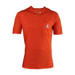 LEATT Kolesarski dres s kratkimi rokavi - MTB ALLMOUNTAIN 2.0 - rdeča