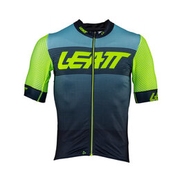 LEATT Kolesarski dres s kratkimi rokavi - MTB ENDURANCE 6.0 - zelena/modra
