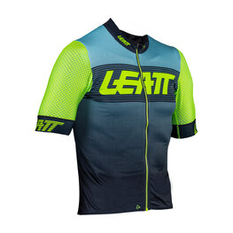 LEATT Kolesarski dres s kratkimi rokavi - MTB ENDURANCE 6.0 - zelena/modra