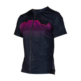LEATT Kolesarski dres s kratkimi rokavi - MTB TRAIL 3.0 - črna