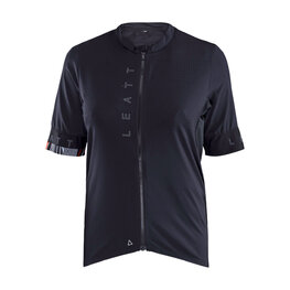 LEATT Kolesarski dres s kratkimi rokavi - MTB ENDURANCE 5.0 W - črna