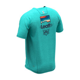 LEATT Kolesarski dres s kratkimi rokavi - MTB ALLMOUNTAIN 2.0 JUNIOR - zelena