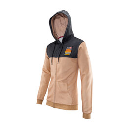 LEATT pulover - PREMIUM - rjava/črna