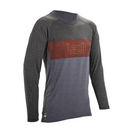 LEATT Kolesarski dres z dolgimi rokavi poletni - MTB GRAVITY 2.0 - črna