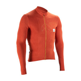 LEATT Kolesarski dres z dolgimi rokavi poletni - MTB ENDURANCE 4.0 - rdeča