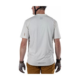 LEATT Kolesarski dres s kratkimi rokavi - MTB TRAIL 1.0 X-FLOW - siva