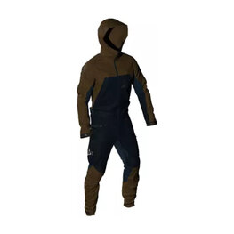 LEATT Kolesarski kombinezon - MONO SUIT MTB HYDRADRI 5.0 - rjava/črna