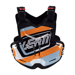 LEATT ščitnik za hrbet in prsni koš - CHEST PROTECTOR TORQUE 1.5 - črna/oranžna