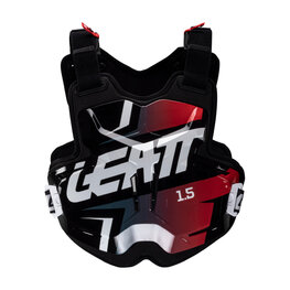 LEATT ščitnik za hrbet in prsni koš - CHEST PROTECTOR TORQUE 1.5 - črna/rdeča