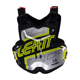 LEATT ščitnik za hrbet in prsni koš - CHEST PROTECTOR TORQUE 1.5 - črna/rumena