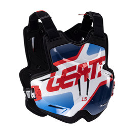 LEATT ščitnik za hrbet in prsni koš - CHEST PROTECTOR TORQUE 1.5 - črna/modra