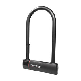 TRELOCK ključavnica za kolo - LOCK U6 + HOLDER ZB 401 - črna