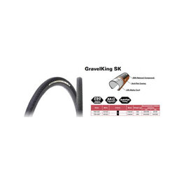 PANARACER plašč - GRAVELKING SK 700x50C, TLC - rjava/črna