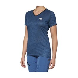 100% SPEEDLAB Kolesarski dres s kratkimi rokavi - AIRMATIC W - modra