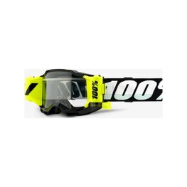 100% SPEEDLAB Kolesarska očala - ACCURI 2 JR FORECAST - črna/bela/rumena